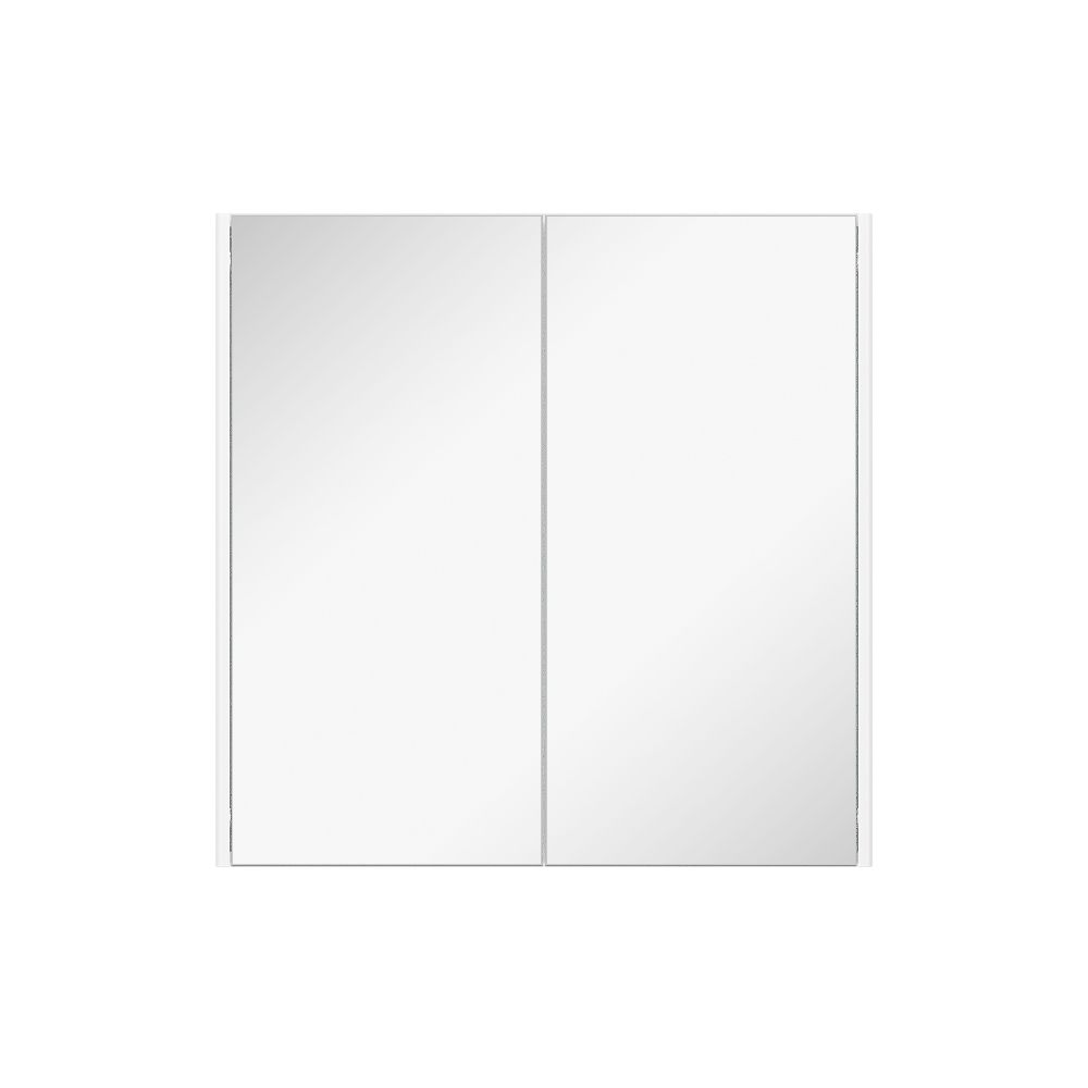 Подвесной зеркальный шкаф Klaufs 80 белый