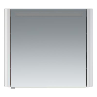 Зеркало, зеркальный шкаф, правый,80 см, с подсветкой, белый, глянец AM.PM Sensation M30MCR0801WG
