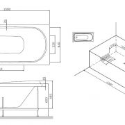 Каркас для ванны A0 150х70 см AM.PM Like W80A-150-070W-R