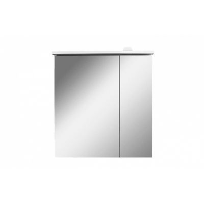 Зеркальный шкаф с LED-подсветкой, левый, 60 см, цвет: белый, глянец AM.PM Spirit 2.0 M70AMCL0601WG