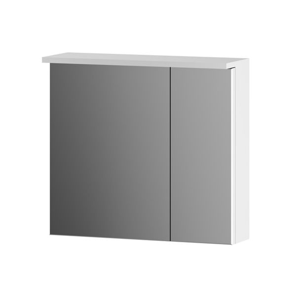 Зеркальный шкаф, 60 см, с подсветкой цвет: белый, глянец AM.PM Spirit M70MCX0601WG