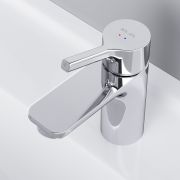 Смеситель для умывальника излив 100 мм AM.PM X-Joy F85B02100