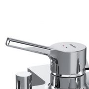 Смеситель для ванны и душа излив 164 мм AM.PM X-Joy F85B10000