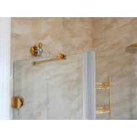 Душевое ограждение трехсегментное LUX MELIORI GK-001 GuteWetter четверть круга