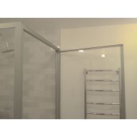 Душевое ограждение квадратное двухсегментное PRACTIC SQUARE GK-401 GuteWetter