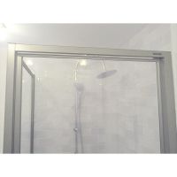 Душевое ограждение квадратное двухсегментное PRACTIC SQUARE GK-401 GuteWetter