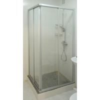 Душевое ограждение квадратное четырехсегментное PRACTIC SQUARE GK-422 GuteWetter