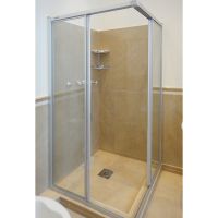 Душевое ограждение квадратное четырехсегментное PRACTIC SQUARE GK-422 GuteWetter