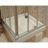 Душевое ограждение квадратное шестисегментное PRACTIC SQUARE GK-433 GuteWetter