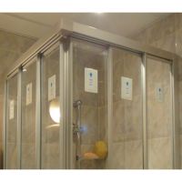 Душевое ограждение квадратное шестисегментное PRACTIC SQUARE GK-433 GuteWetter