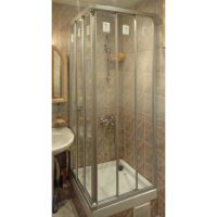 Душевое ограждение квадратное шестисегментное PRACTIC SQUARE GK-433 GuteWetter