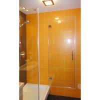 Душевое ограждение квадратное двухсегментное LUX SQUARE GK-001 GuteWetter