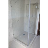 Душевое ограждение квадратное трехсегментное LUX SQUARE GK-003 GuteWetter