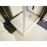 Душевое ограждение квадратное трехсегментное LUX SQUARE GK-103 GuteWetter