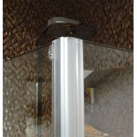 Душевое ограждение квадратное трехсегментное LUX SQUARE GK-103 GuteWetter