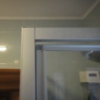 Душевое ограждение прямоугольное двухсегментное PRACTIC RECTAN GK-401 GuteWetter