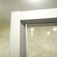 Душевое ограждение прямоугольное трехсегментное PRACTIC RECTAN GK-403 GuteWetter