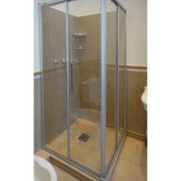 Душевое ограждение прямоугольное четырехсегментное PRACTIC RECTAN GK-422 GuteWetter