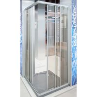 Душевое ограждение прямоугольное шестисегментное PRACTIC RECTAN GK-433 GuteWetter