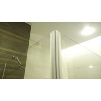 Душевое ограждение прямоугольное трехсегментное LUX RECTAN GK-003 GuteWetter