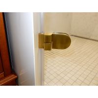 Дверь в душевую нишу одностворчатая распашная LUX DOOR GK-001 GuteWetter