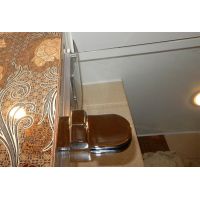 Дверь в душевую нишу двустворчатая распашная LUX DOOR GK-002 GuteWetter