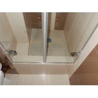 Дверь в душевую нишу двустворчатая распашная LUX DOOR GK-002 GuteWetter