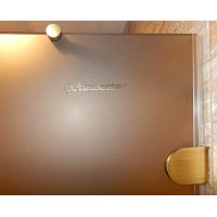Дверь в душевую нишу трехсегментная распашная LUX DOOR GK-003 GuteWetter