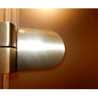 Дверь в душевую нишу трехсегментная распашная LUX DOOR GK-003 GuteWetter