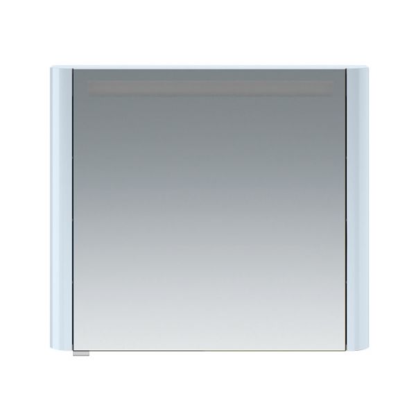 Зеркальный шкаф с подсветкой 80 см, правый, светло-голубой AM.PM Sensation M30MCR0801BG