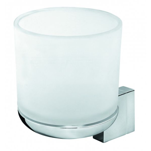 Стеклянный стакан с настенным держателем AM.PM Admire A1034300
