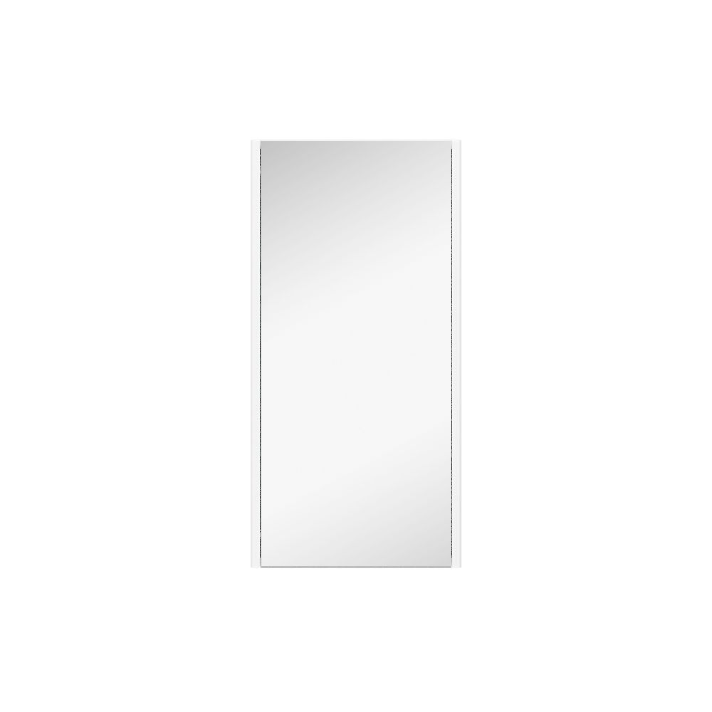 Подвесной зеркальный шкаф Klaufs 40 белый