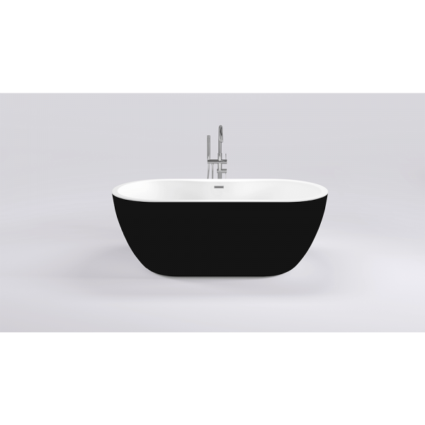 Акриловая ванна SB111 черная Swan Black & White