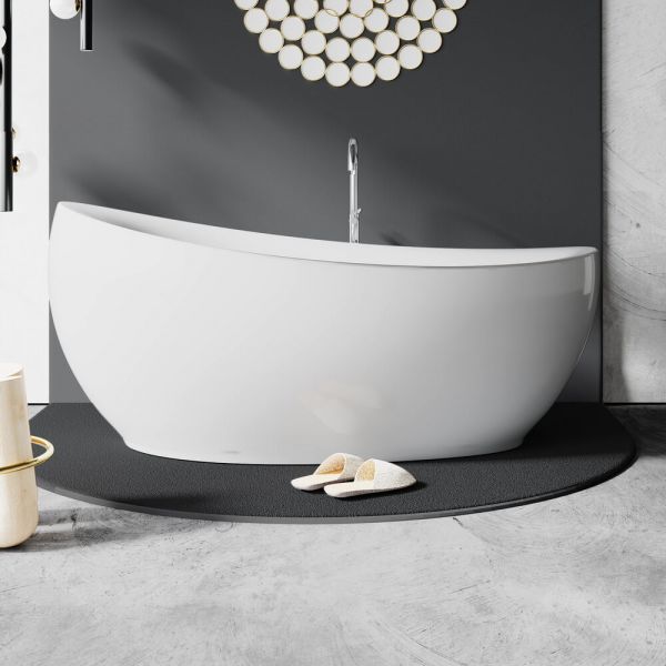 Акриловая ванна SB225 Swan Black & White