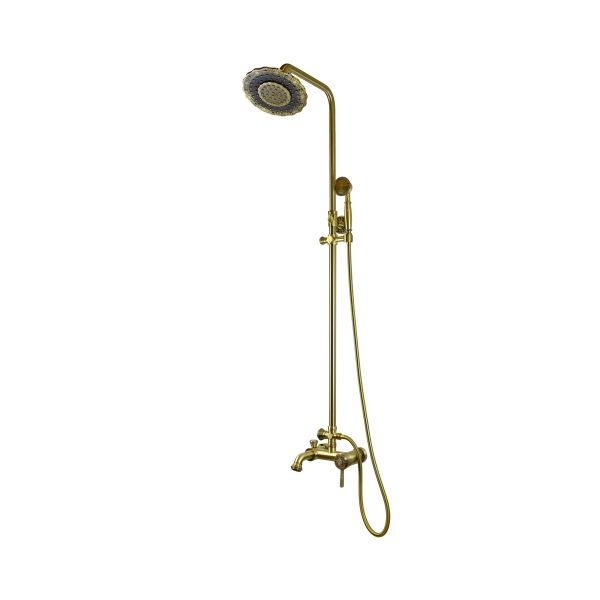 Комплект одноручковый для ванны и душа Bronze de Luxe 10124DF