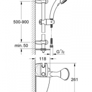 Movario Five Душевой гарнитур GROHE