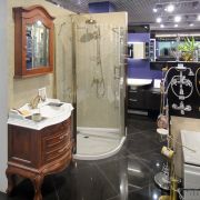Душевое ограждение трехсегментное LUX MELIORI GK-601 GuteWetter четверть круга