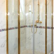 Душевое ограждение четырехсегментное LUX MELIORI GK-602 GuteWetter четверть круга