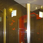 Душевое ограждение четырехсегментное LUX MELIORI GK-602 GuteWetter четверть круга