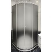 Душевое ограждение SHAPE ROUND GK-864B GuteWetter четверть круга раздвижное