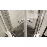 Душевое ограждение квадратное четырехсегментное LUX SQUARE GK-604 GuteWetter