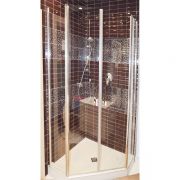 Душевое ограждение пятиугольное двухдверное LUX FESTT GK-602 GuteWetter