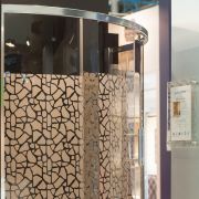 Душевое ограждение полукруглое раздвижное двухсегментное SHAPE ROUND GK-862 GuteWetter