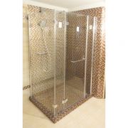 Душевое ограждение прямоугольное четырехсегментное LUX RECTAN GK-104 GuteWetter
