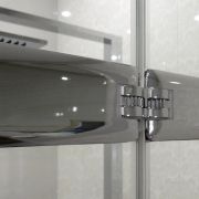 Дверь в душевую нишу двухсегментная TREND DOOR GK-862A GuteWetter