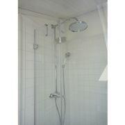 Дверь в душевую нишу двухсегментная распашная LUX DOOR GK-002A GuteWetter