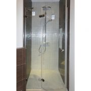 Дверь в душевую нишу двухсегментная распашная LUX DOOR GK-002A GuteWetter