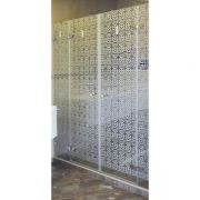 Дверь в душевую нишу четырехсегментная распашная LUX DOOR GK-004 GuteWetter