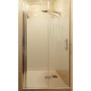 Дверь в душевую нишу складная двухстворчатая LUX DOOR GK-102A GuteWetter