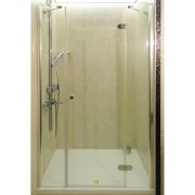 Дверь в душевую нишу трехсегментная распашная LUX DOOR GK-103 GuteWetter